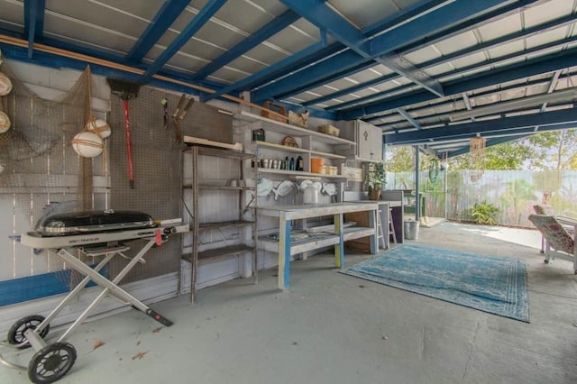 1405 SE 2nd Ave, Steinhatchee, FL 32359 - miscellaneous room with concrete flooring