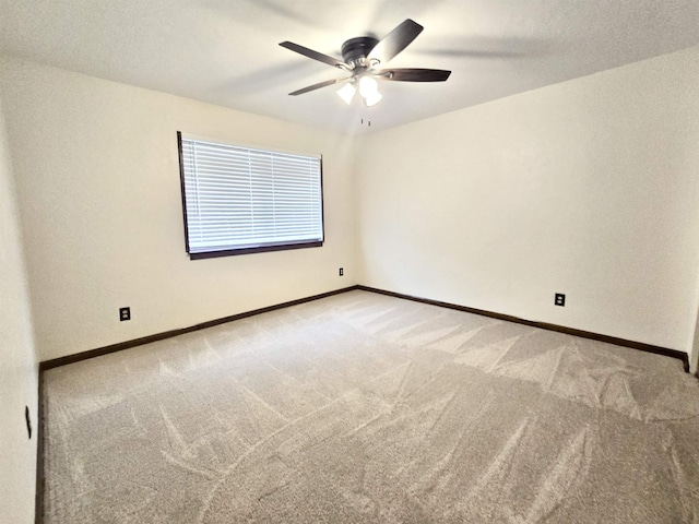 2840 Blair Stone Ct, Tallahassee, FL 32301 - unfurnished room with light carpet and ceiling fan