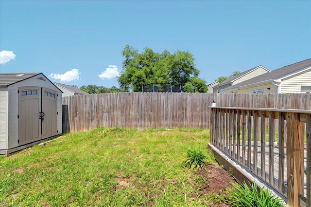 3974 Paeonia Ct, Tallahassee, FL 32305 - view of yard featuring a storage shed and an outdoor structure