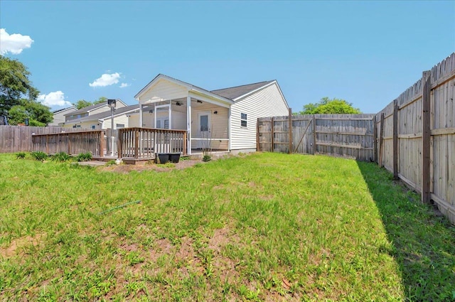 3974 Paeonia Ct, Tallahassee, FL 32305 - rear view of property with a wooden deck