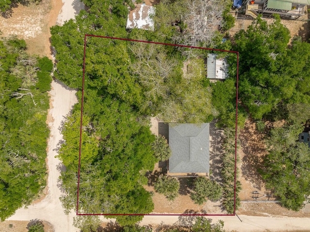 627 Mariner Cir, Alligator Point, FL 32346 - aerial view of property's location with property boundaries highlighted