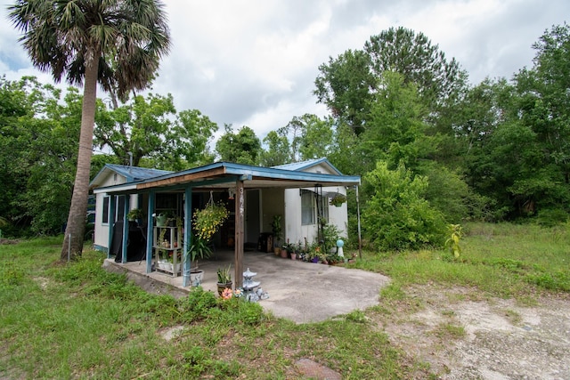 view of rear view of house