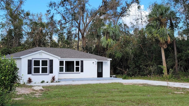 view of outdoor structure with a yard