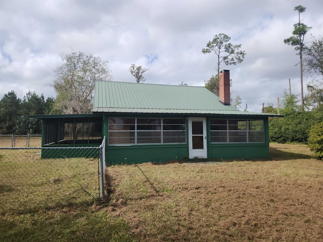 view of horse barn