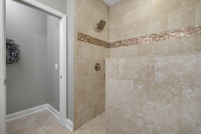 3260 Coneflower Dr, Tallahassee, FL 32311 - full bath featuring tiled shower and baseboards