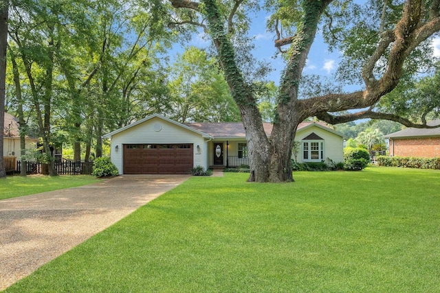 6557 Alan A Dale Trl, Leon, FL 32309 - single story home with a garage and concrete driveway