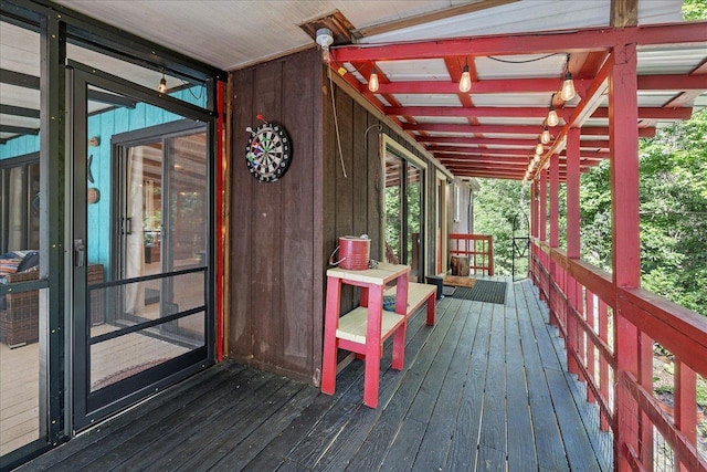 436 Tharpe Cir, Quincy, FL 32351 - view of wooden terrace