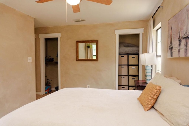 1839 Meriadoc Rd, Tallahassee, FL 32303 - bedroom with a ceiling fan