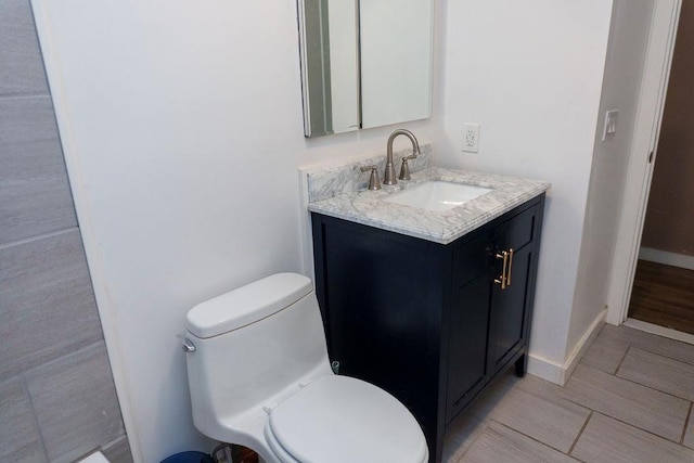 1839 Meriadoc Rd, Tallahassee, FL 32303 - bathroom featuring vanity and toilet