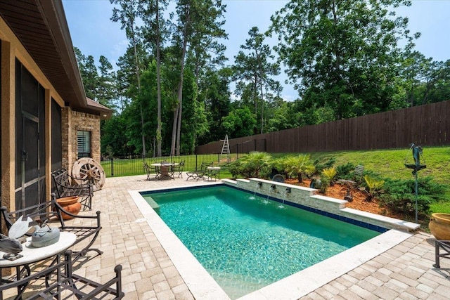 6476 Tracy Ln, Tallahassee, FL 32309 - view of swimming pool with a patio area