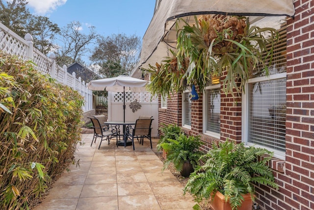 view of patio / terrace