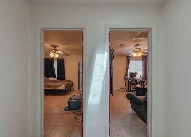 1319 Airport Dr Unit F04, Tallahassee, FL 32304 - hallway featuring light tile patterned floors