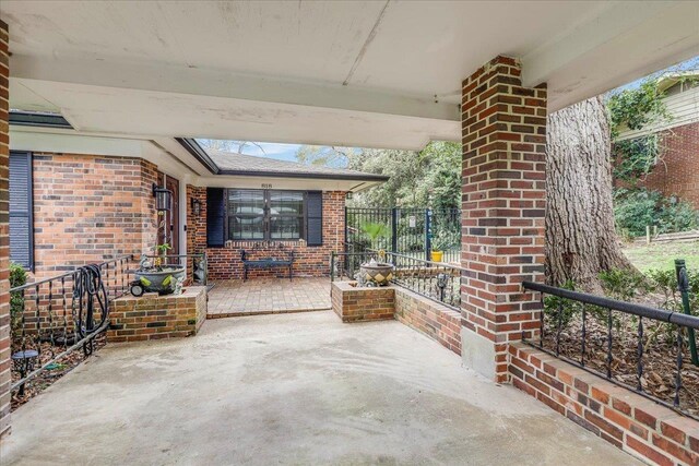 818 Watt Dr, Tallahassee, FL 32303 - view of patio / terrace with fence