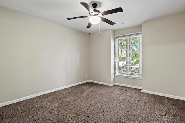 2521 Harriman Cir, Tallahassee, FL 32308 - unfurnished room with a ceiling fan and carpet