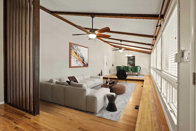 2521 Harriman Cir, Tallahassee, FL 32308 - living room with a ceiling fan and light wood-style floors