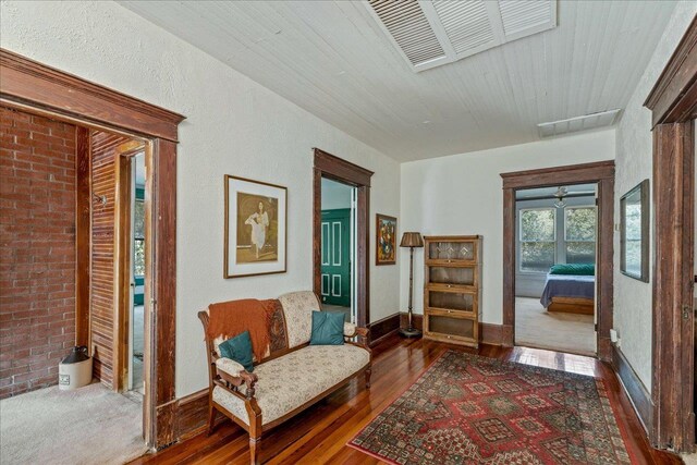727 Miccosukee Rd, Tallahassee, FL 32308 - living area featuring wood-type flooring and baseboards