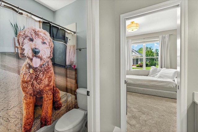 3256 Whitman Way, Tallahassee, FL 32311 - full bath with toilet and curtained shower