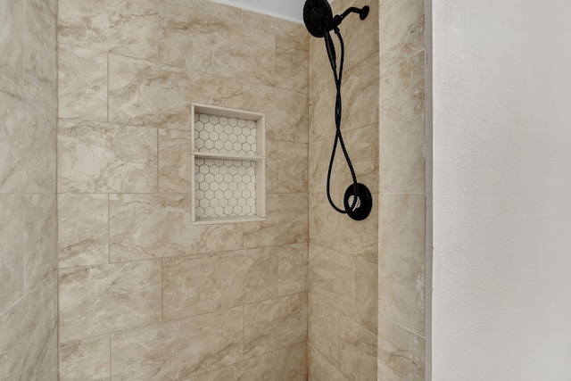 1618 Mayhew St, Tallahassee, FL 32304 - interior details featuring a tile shower