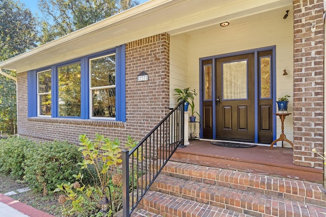 view of property entrance