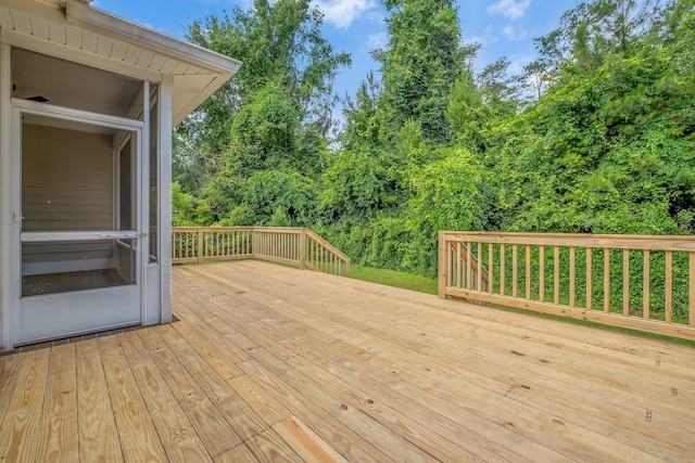 3574 Strolling Way, Tallahassee, FL 32311 - view of wooden deck