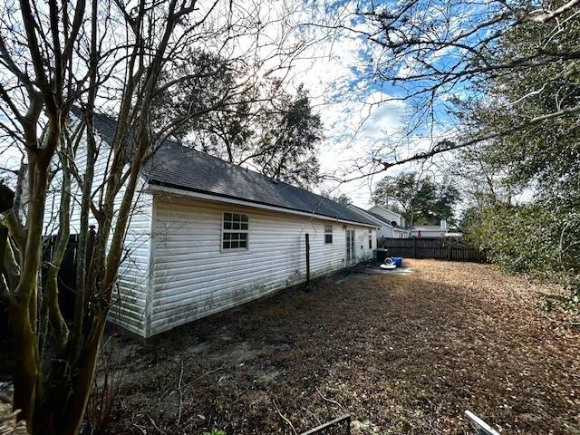 view of side of property