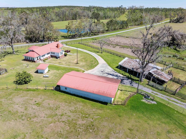 511 SW Sundown Creek Rd, Madison, FL 32340 - aerial view of sparsely populated area featuring a nearby body of water