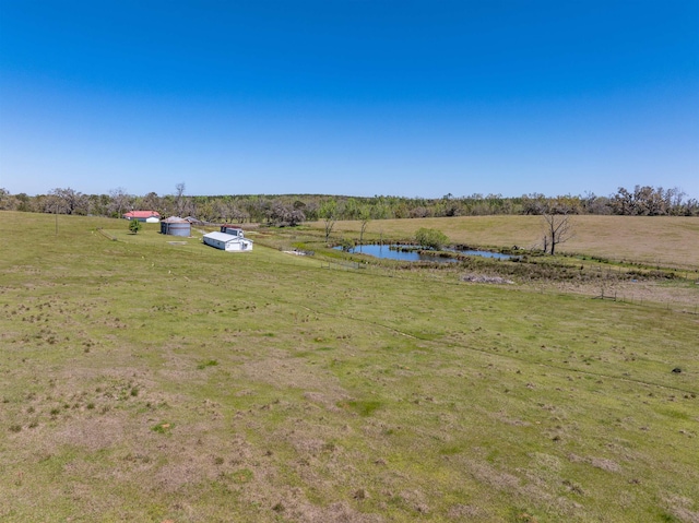 511 SW Sundown Creek Rd, Madison, FL 32340 - view of grassy yard featuring a water view and a view of countryside