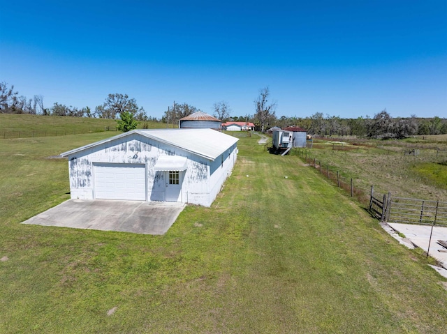 511 SW Sundown Creek Rd, Madison, FL 32340 - exterior space with a detached garage