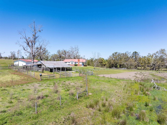511 SW Sundown Creek Rd, Madison, FL 32340 - view of yard featuring a view of countryside, an exterior structure, and an outbuilding