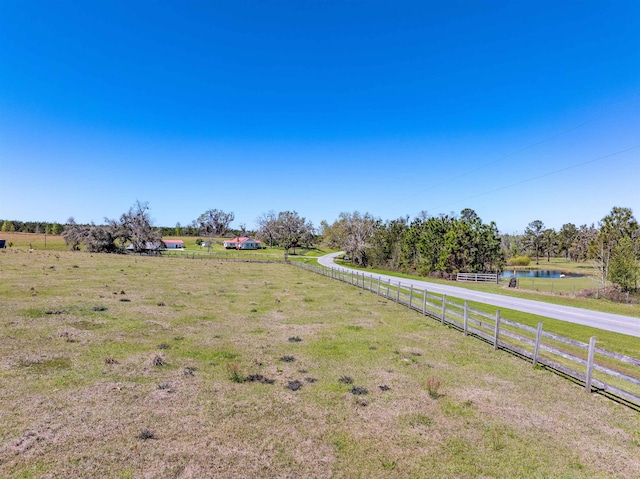 511 SW Sundown Creek Rd, Madison, FL 32340 - view of yard with a water view and a view of rural / pastoral area