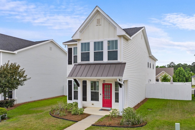 2848 Crestline Rd, Tallahassee, FL 32308 - view of front of property featuring board and batten siding and a porch