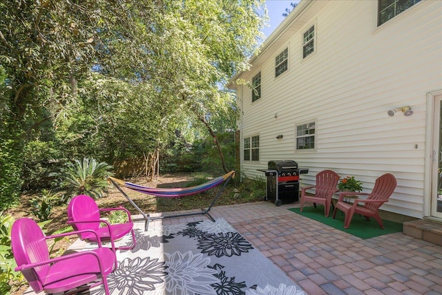 3822 Leane Dr, Tallahassee, FL 32309 - view of patio with a grill