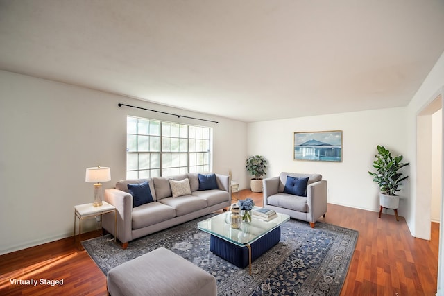 120 China Doll Dr, Tallahassee, FL 32312 - living room with wood finished floors