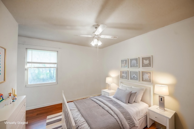 120 China Doll Dr, Tallahassee, FL 32312 - bedroom featuring wood finished floors and ceiling fan