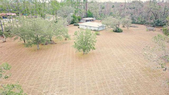 drone / aerial view featuring a rural view