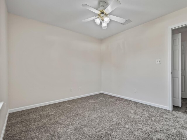 1 Black Foot Rd, Crawfordville, FL 32327 - carpeted empty room with ceiling fan and baseboards