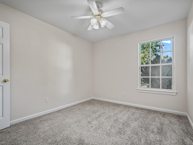 1 Black Foot Rd, Crawfordville, FL 32327 - unfurnished room with carpet floors and a ceiling fan