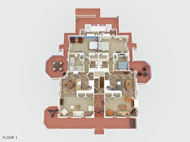 233 NE Maggie Cir, Steinhatchee, FL 32359 - floor plan / room layout
