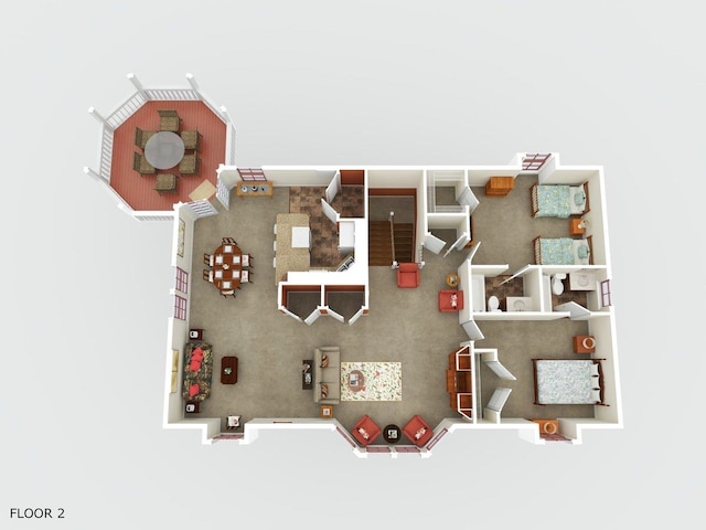 233 NE Maggie Cir, Steinhatchee, FL 32359 - property floor plan