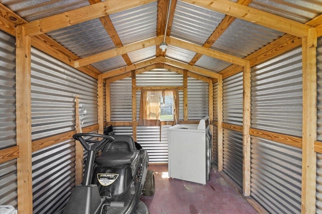 603 W Ash St, Perry, FL 32347 - storage featuring washer and clothes dryer
