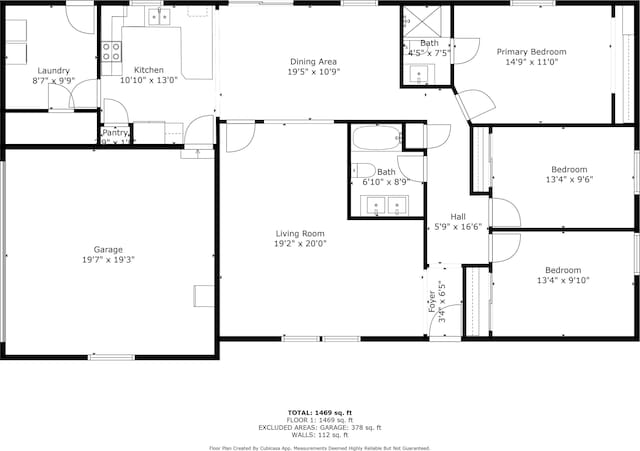 2121 Shadyoaks Dr, Tallahassee, FL 32303 - view of home floor plan