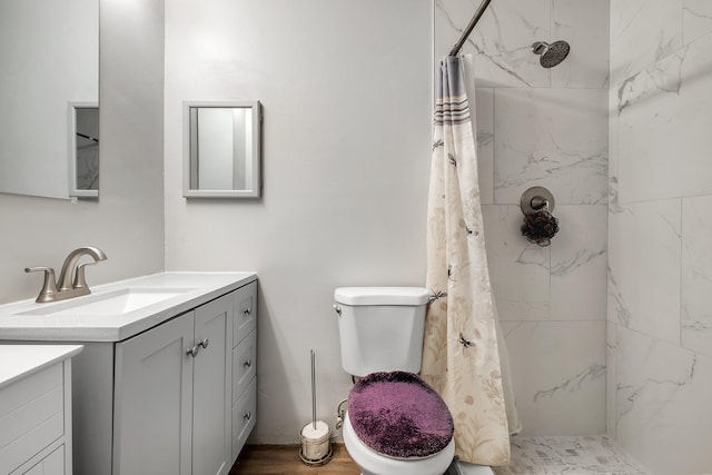 2121 Shadyoaks Dr, Tallahassee, FL 32303 - full bath featuring vanity and a shower with curtain