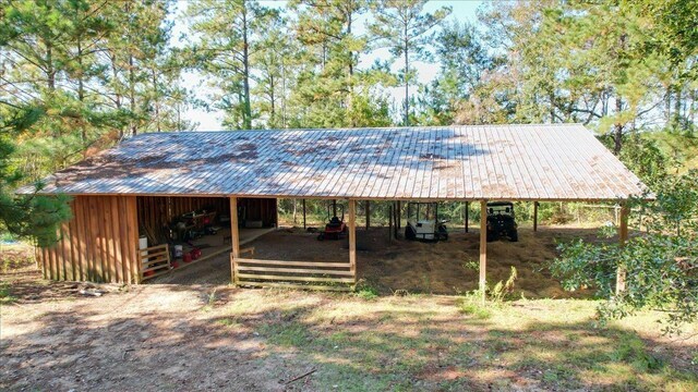 1165 Dills Rd, Monticello, FL 32344 - view of outbuilding with a carport, an outbuilding, and an exterior structure