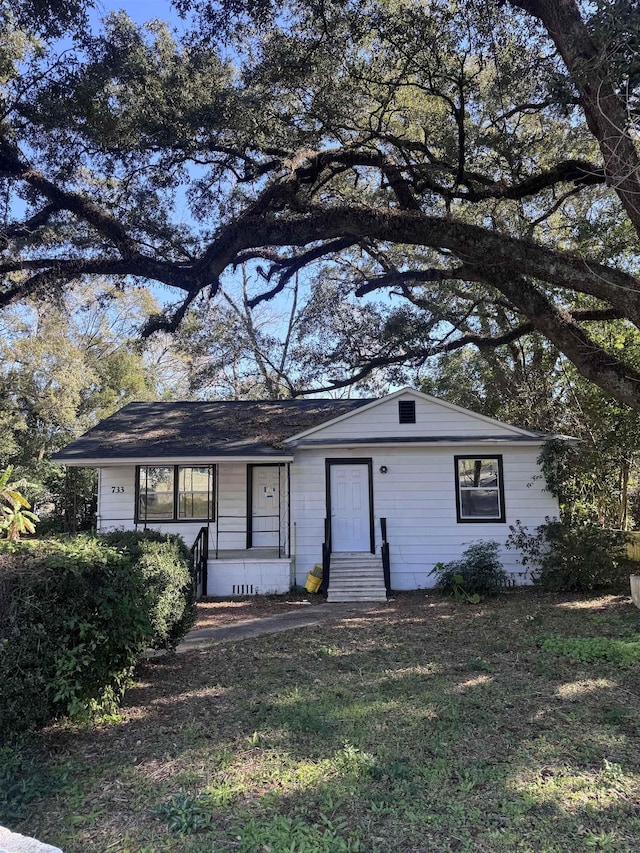 view of ranch-style house