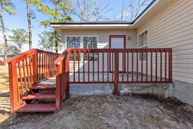 view of deck