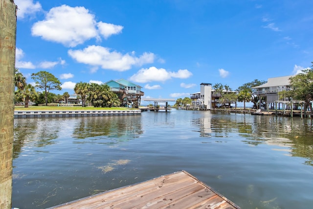 22 Lighthouse Pt, Crawfordville, FL 32327 - dock area with a water view