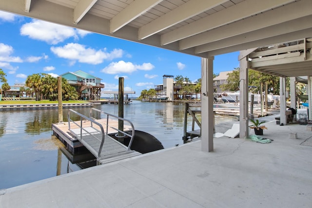22 Lighthouse Pt, Crawfordville, FL 32327 - dock area featuring a water view