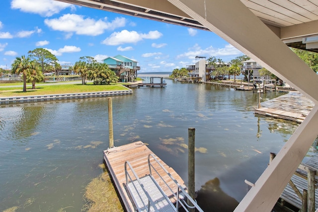 22 Lighthouse Pt, Crawfordville, FL 32327 - dock with a water view