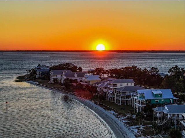 71 Royster Dr, Crawfordville, FL 32327 - water view featuring local beach