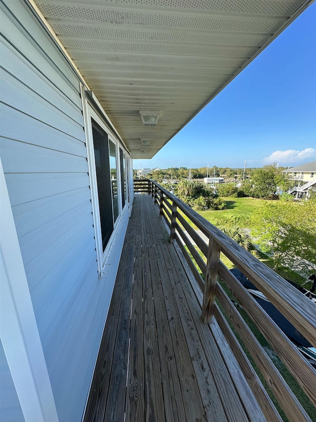 71 Royster Dr, Crawfordville, FL 32327 - view of wooden terrace